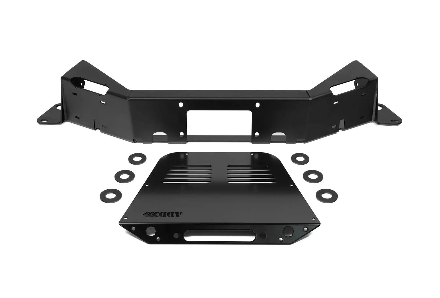 Addictive Desert Designs 2025 Ram RHO Stealth Fighter Front Bumper Winch Kit by Addictive Desert Designs