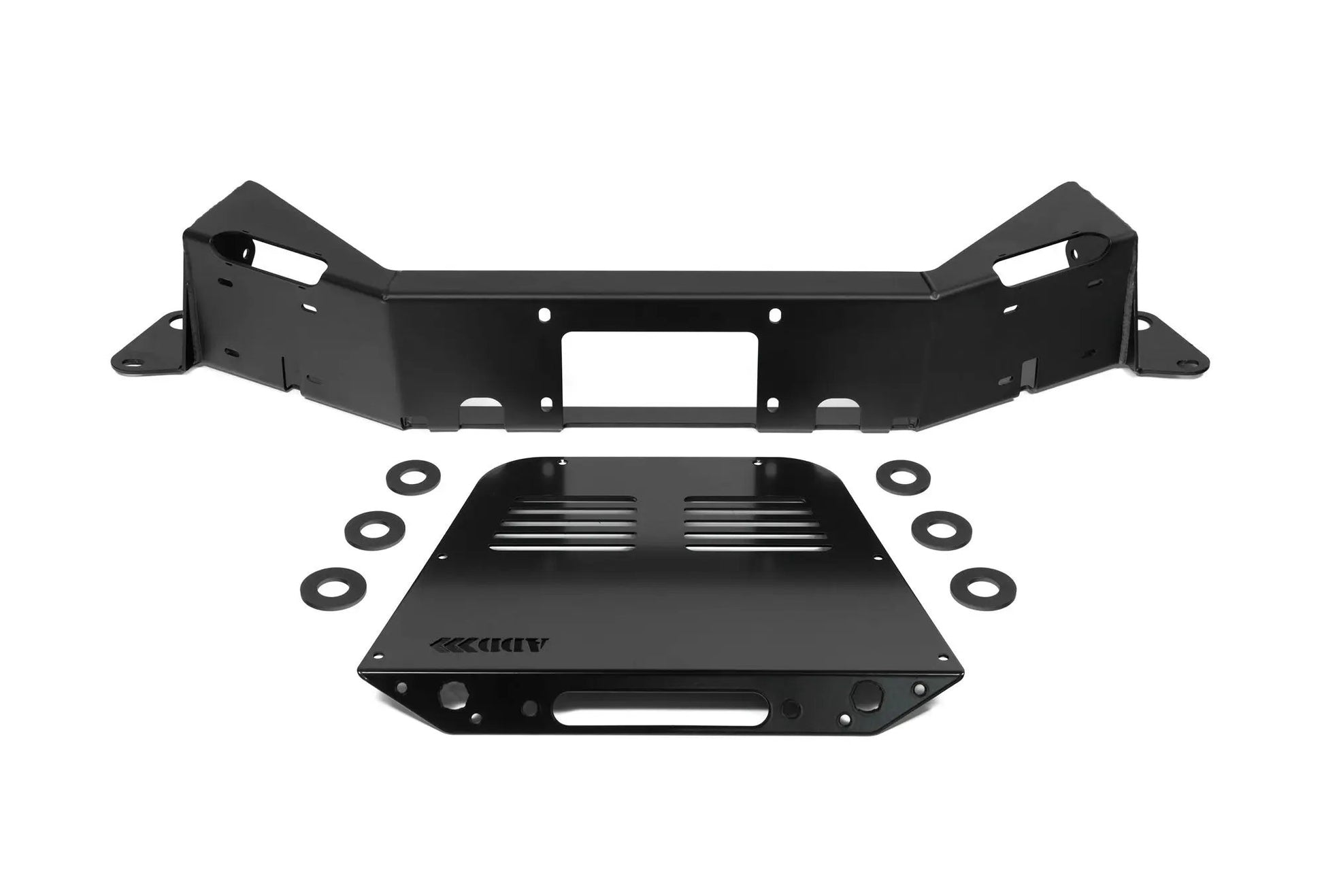 Addictive Desert Designs 2025 Ram RHO Stealth Fighter Front Bumper Winch Kit by Addictive Desert Designs