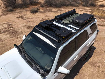 Rago Fabrication 2010-2024 Toyota 4Runner Roof Rack With Light Pocket by Rago Fabrication