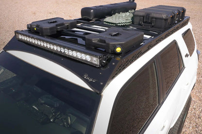 Rago Fabrication 2010-2024 Toyota 4Runner Roof Rack With Light Pocket by Rago Fabrication