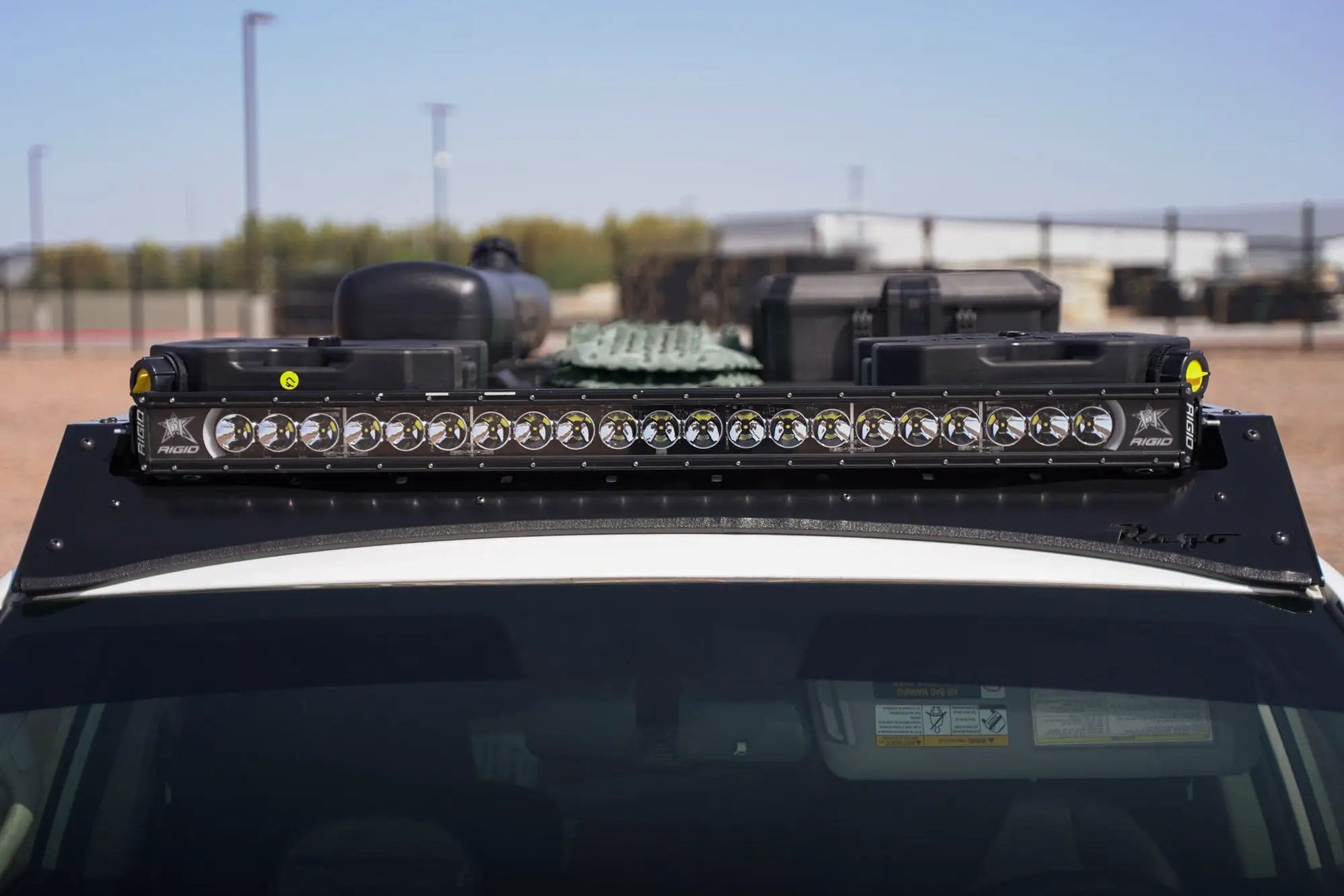 Rago Fabrication 2010-2024 Toyota 4Runner Roof Rack With Light Pocket by Rago Fabrication