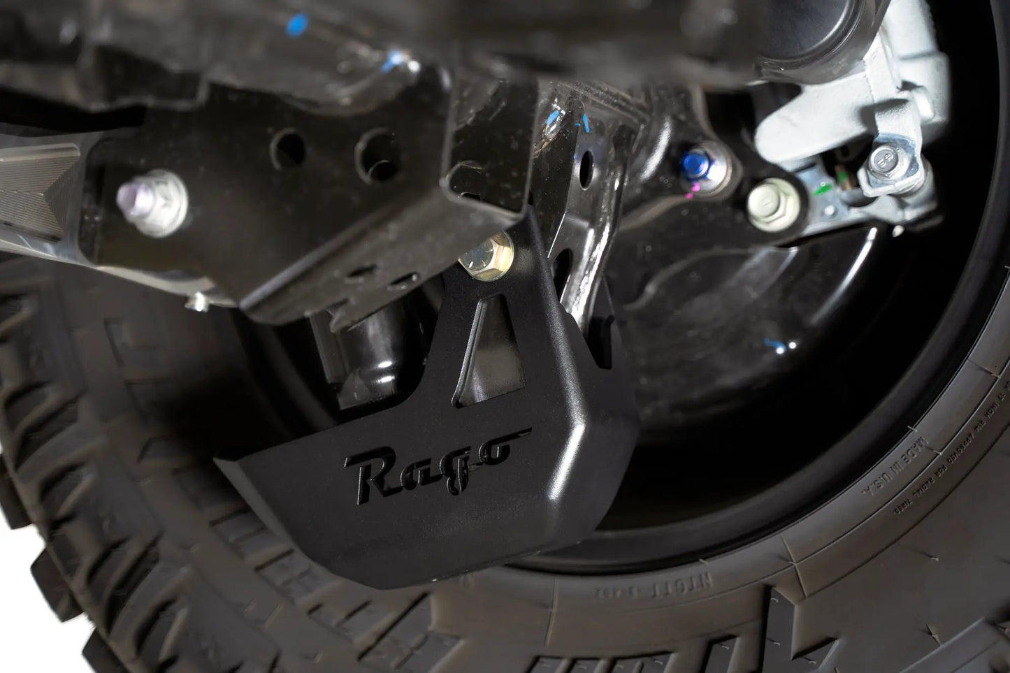 Rago Fabrication 2024+ Toyota Tacoma Rear Shock Guards by Rago Fabrication