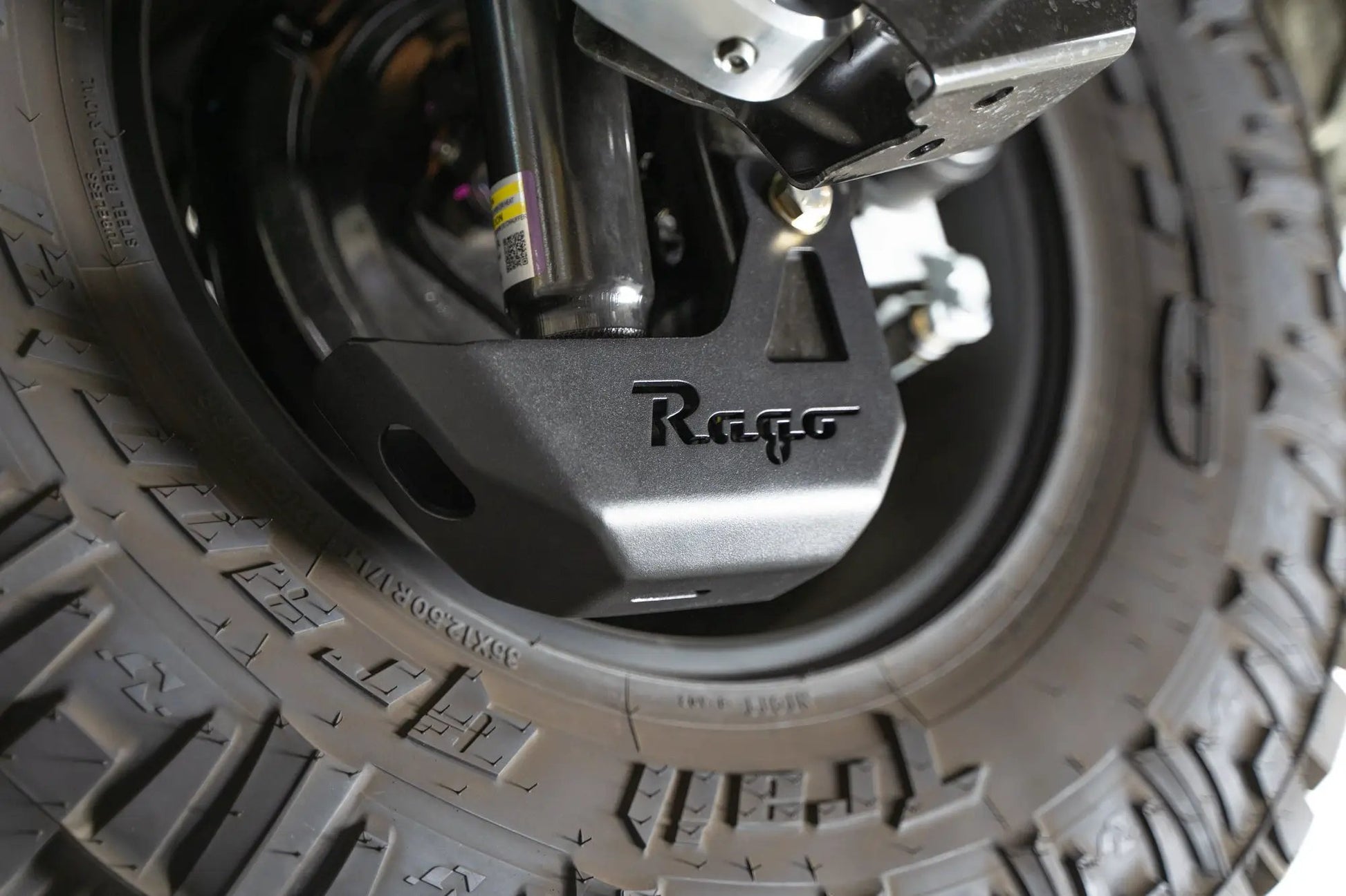 Rago Fabrication 2024+ Toyota Tacoma Rear Shock Guards by Rago Fabrication