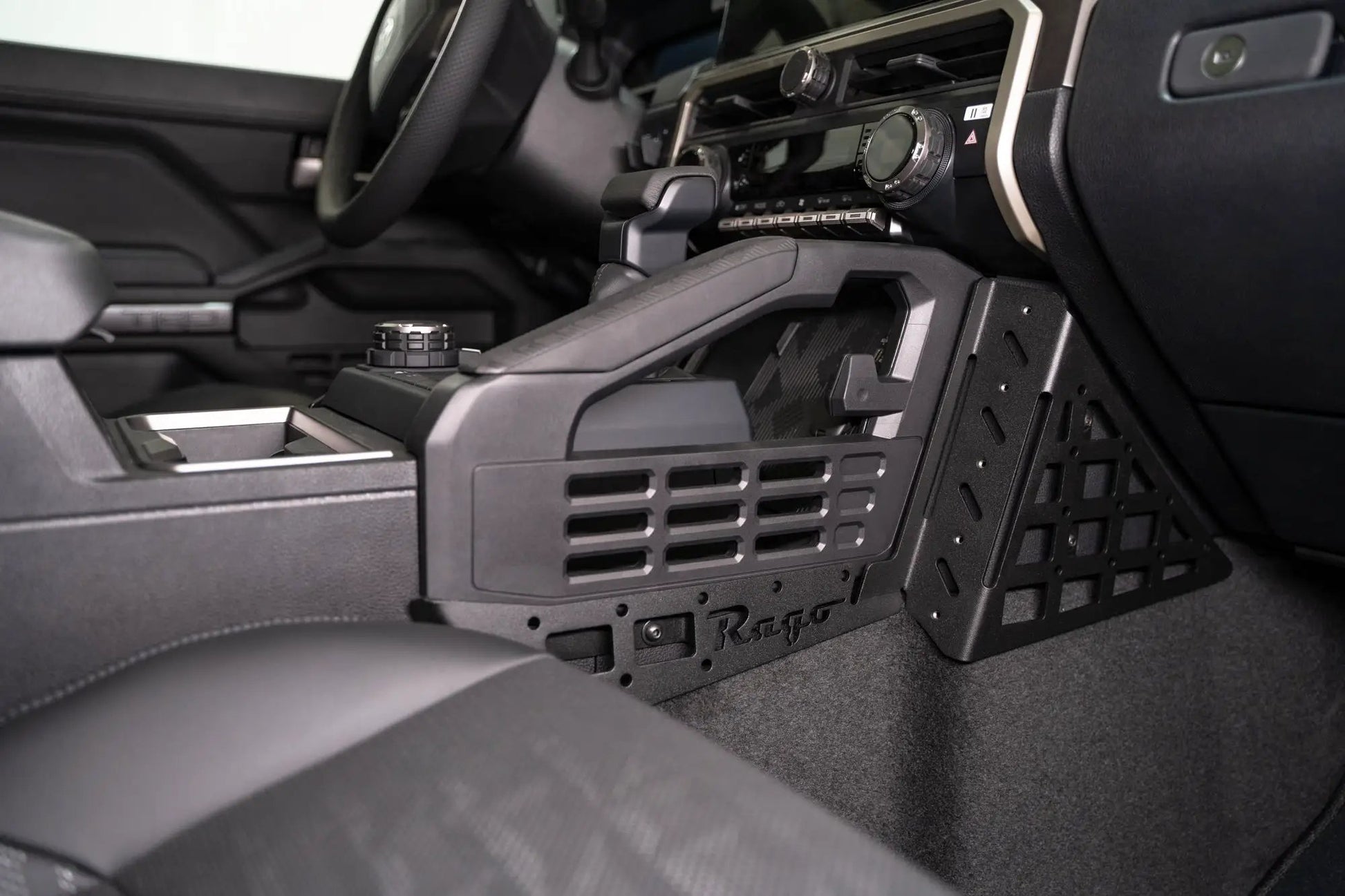 Rago Fabrication 2024-Up Toyota Tacoma & 4Runner Center Console Without Bridge by Rago Fabrication