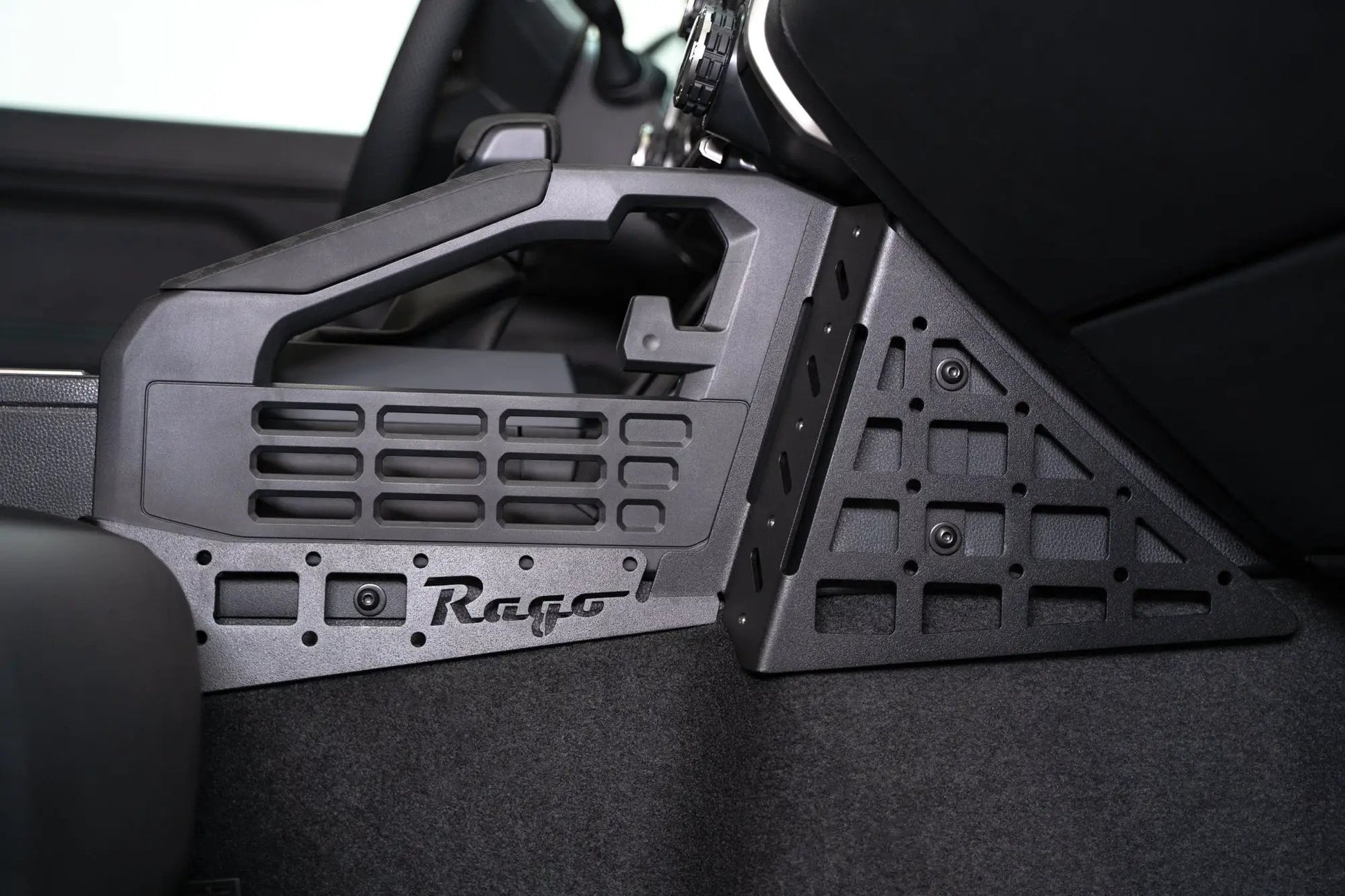 Rago Fabrication 2024-Up Toyota Tacoma & 4Runner Center Console Without Bridge by Rago Fabrication