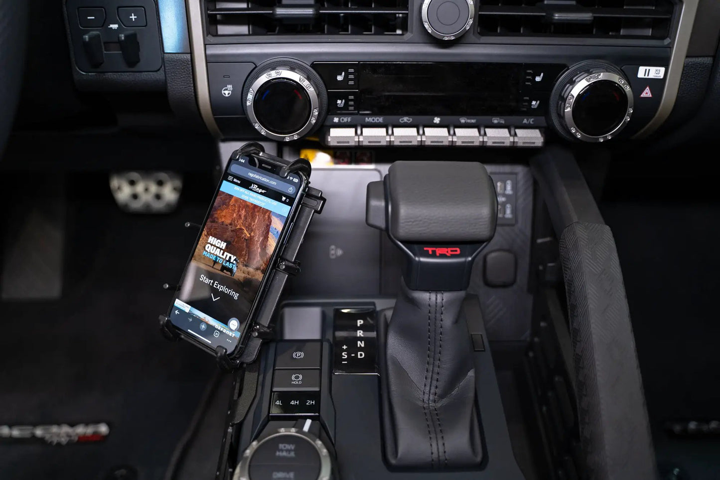 Rago Fabrication 2024-Up Toyota Tacoma & 4Runner Center Console Without Bridge by Rago Fabrication