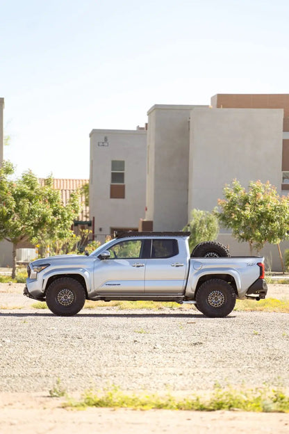 Rago Fabrication 2024+ Toyota Tacoma Roof Rack Rigid Industries Round Light Mount by Rago Fabrication