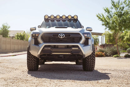 Rago Fabrication 2024+ Toyota Tacoma Roof Rack Rigid Industries Round Light Mount by Rago Fabrication
