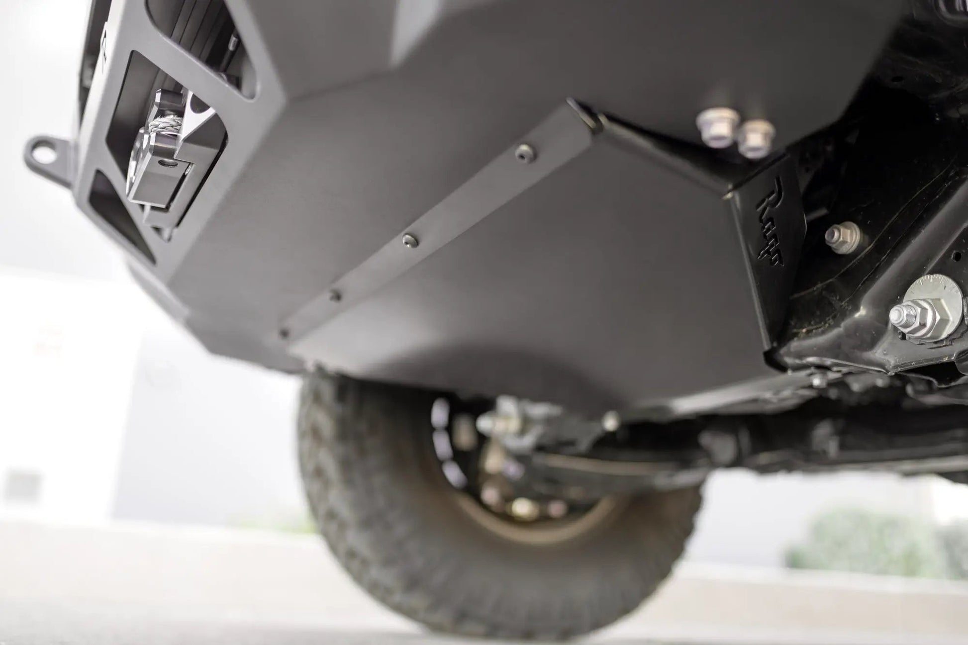 Rago Fabrication 2024+ Toyota Tacoma Skid Plate for Low-Profile Winch Bumper by Rago Fabrication