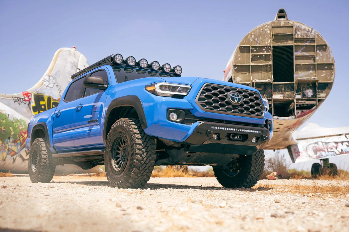 Rago Fabrication 2016-2023 Toyota Tacoma Skid Plate for Center Mount Front Bumper by Rago Fabrication