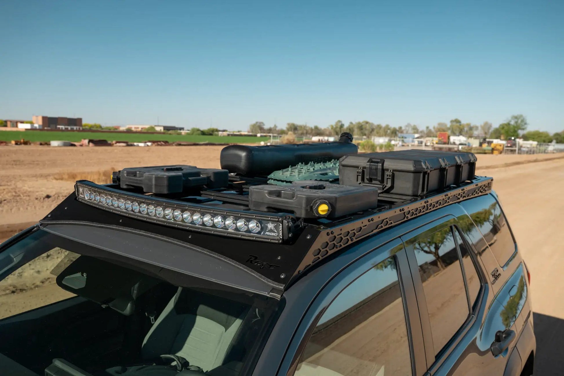 Rago Fabrication 2025+ Toyota 4Runner Roof Rack w/ Light Pocket by Rago Fabrication