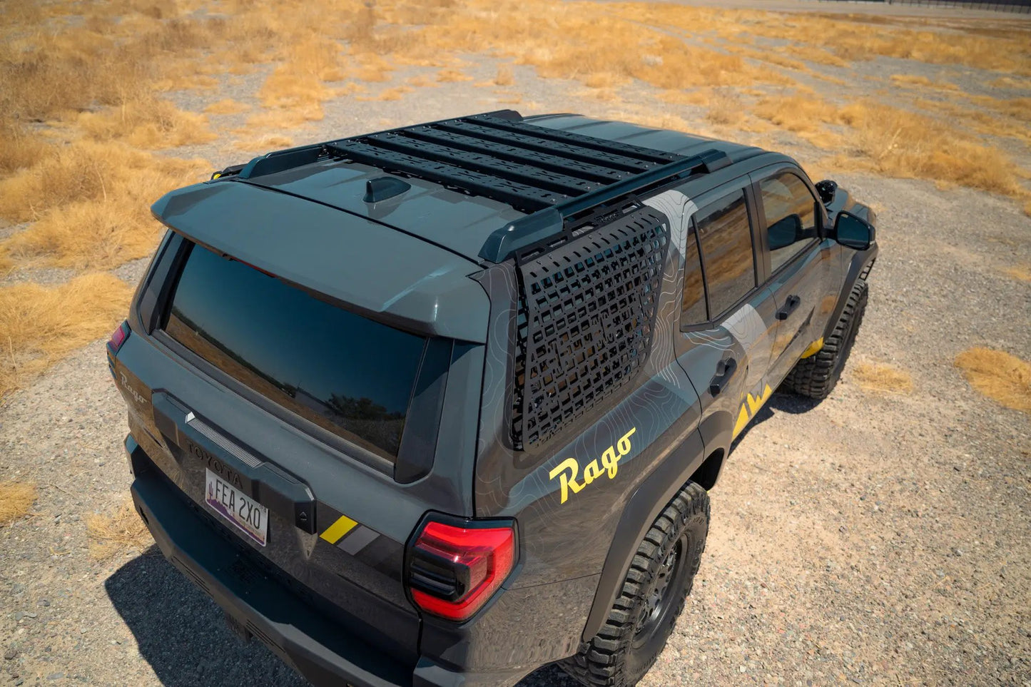 Rago Fabrication 2025+ Toyota 4Runner Crossmembers for Factory Roof Rails by Rago Fabrication