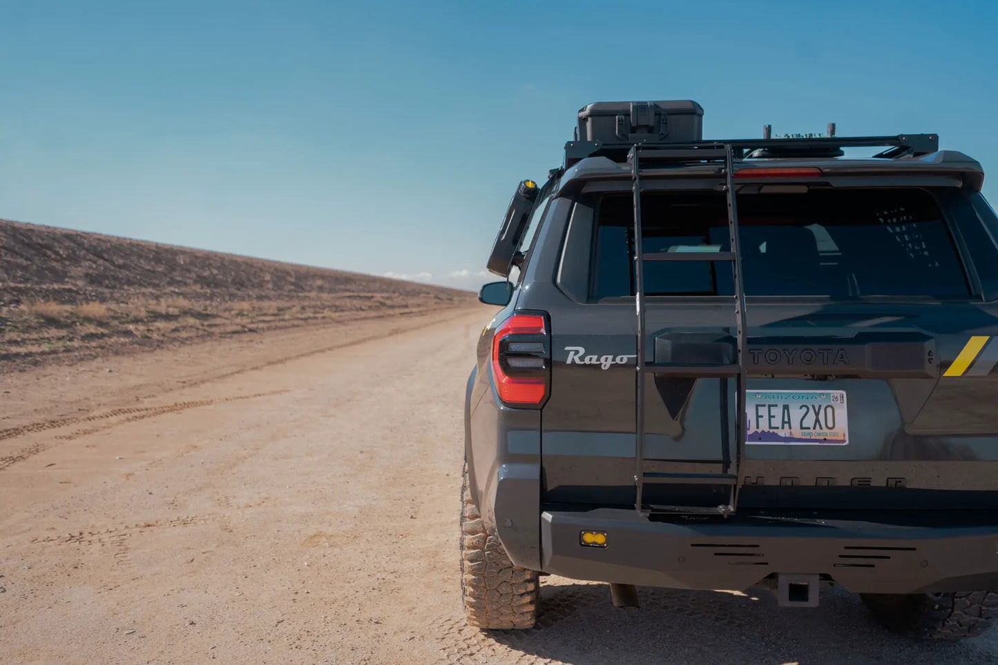 Rago Fabrication 2025 Toyota 4Runner Rear Hatch Ladder by Rago Fabrication