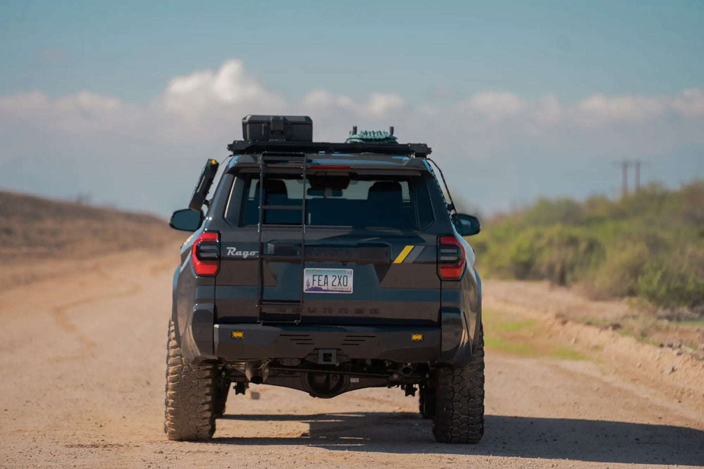 Rago Fabrication 2025 Toyota 4Runner Rear Hatch Ladder by Rago Fabrication