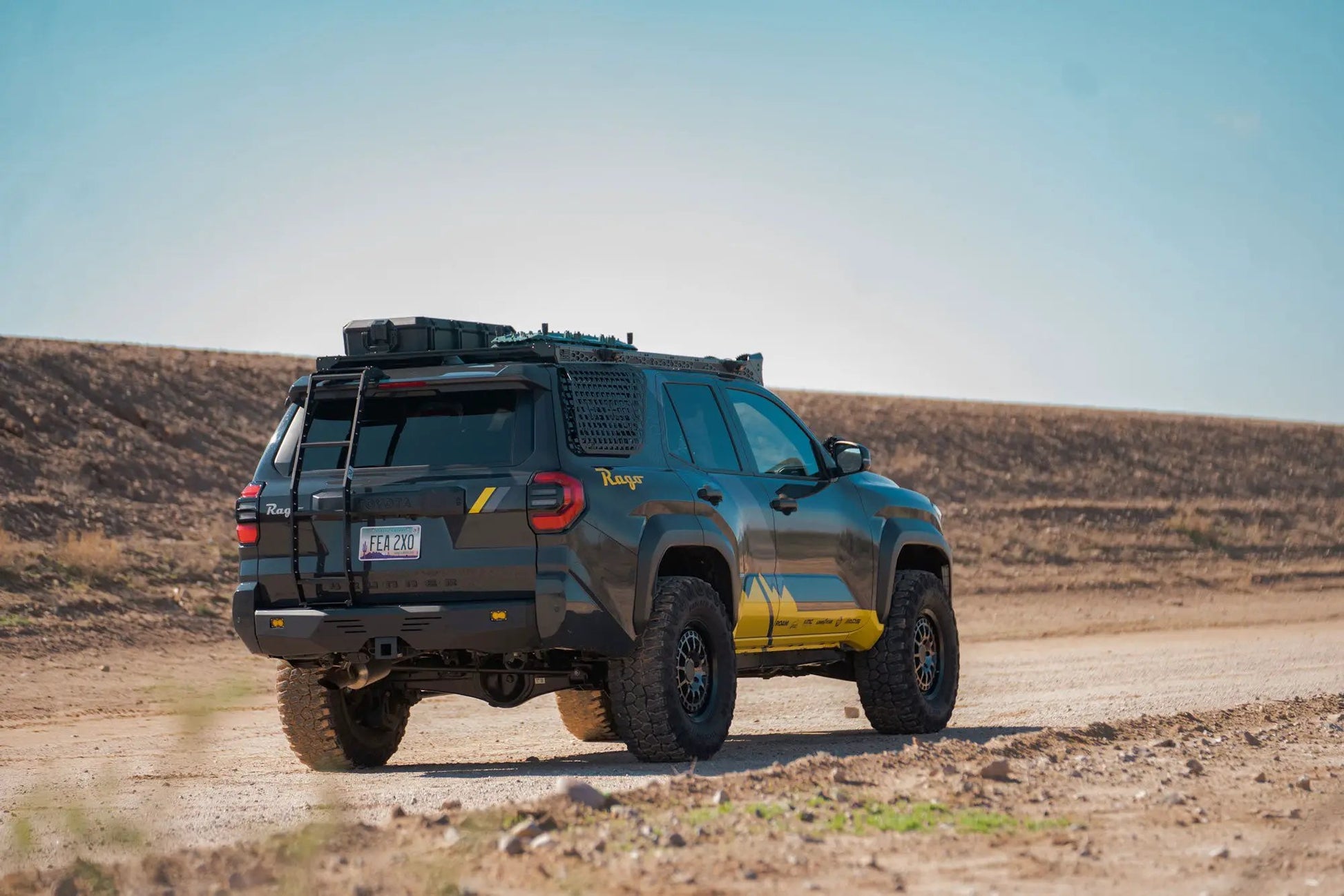 Rago Fabrication 2025 Toyota 4Runner Rear Hatch Ladder by Rago Fabrication