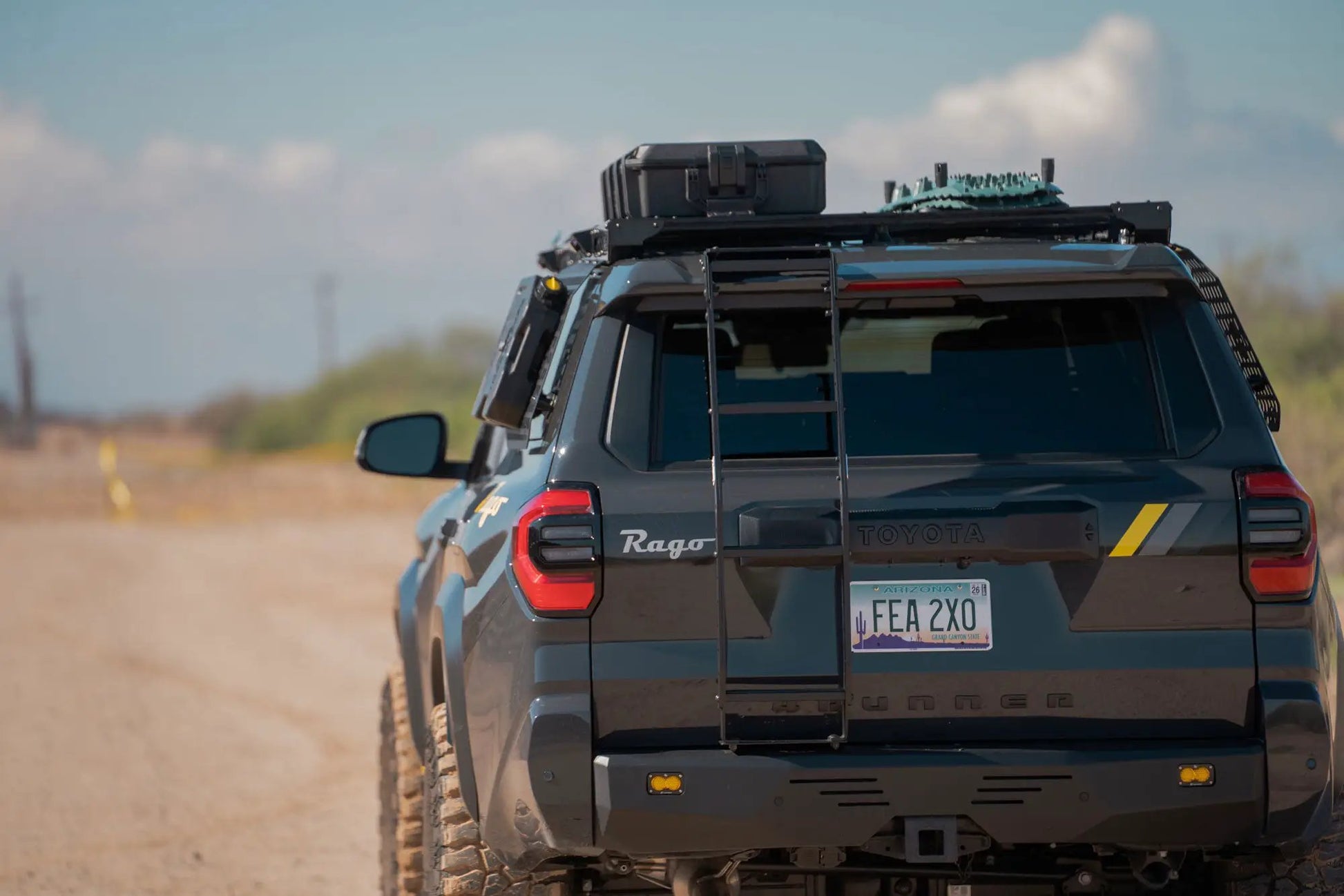 Rago Fabrication 2025 Toyota 4Runner Rear Hatch Ladder by Rago Fabrication