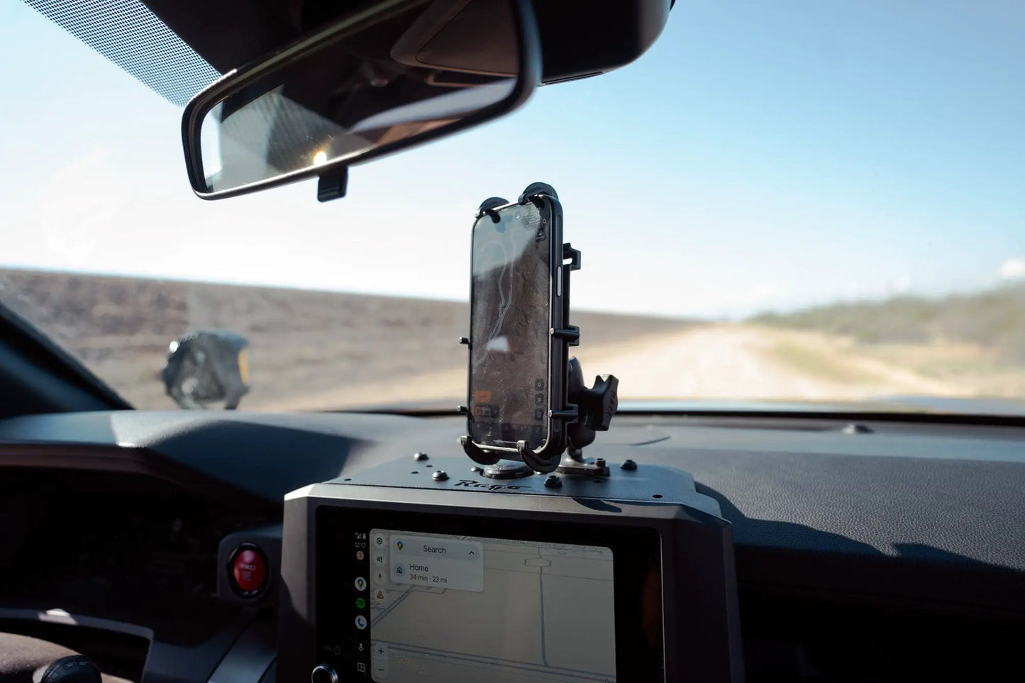 Rago Fabrication 2025 Toyota 4Runner Device Dash Mount by Rago Fabrication