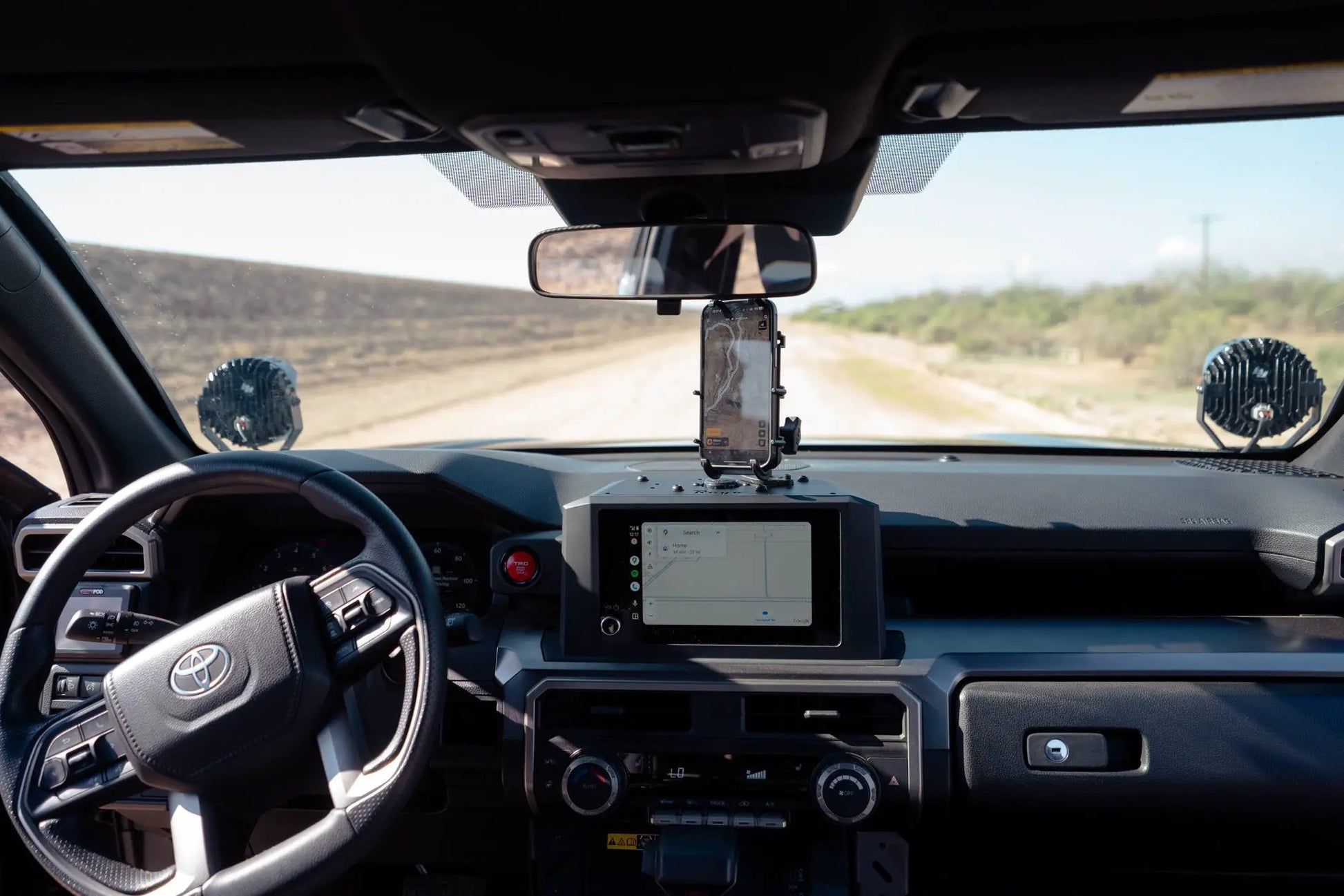 Rago Fabrication 2025 Toyota 4Runner Device Dash Mount by Rago Fabrication