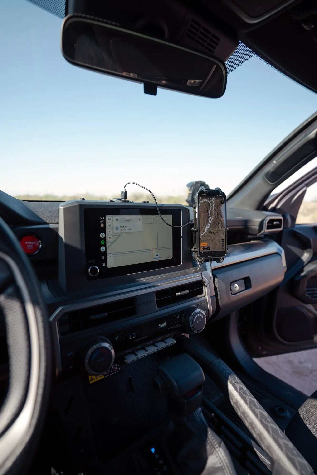 Rago Fabrication 2025 Toyota 4Runner Device Dash Mount by Rago Fabrication
