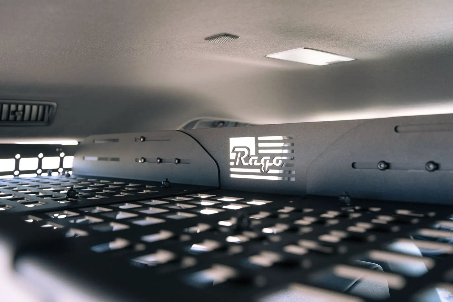 Rago Fabrication 2024 Toyota Land Cruiser Molle Panel Storage Shelf by Rago Fabrication