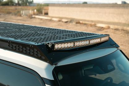 Rago Fabrication 2024 Toyota Land Cruiser Roof Rack with Light Pocket by Rago Fabrication