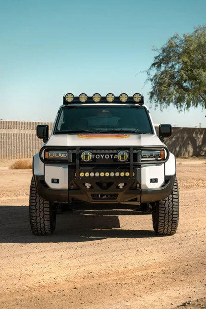 Rago Fabrication 2024 Toyota Land Cruiser 6" Rigid Round Light Mount for Rago Roof Rack by Rago Fabrication