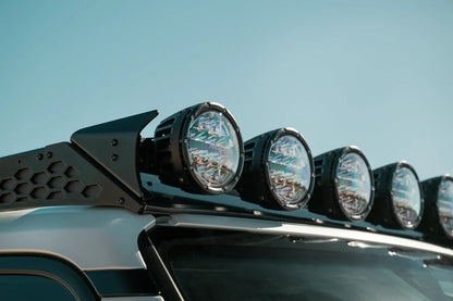 Rago Fabrication 2024 Toyota Land Cruiser 6" Rigid Round Light Mount for Rago Roof Rack by Rago Fabrication