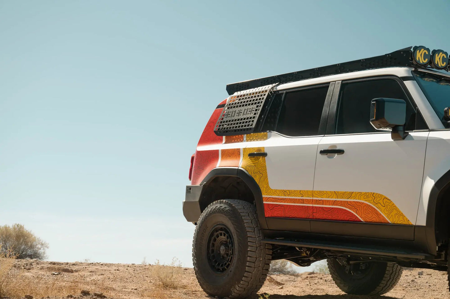 Rago Fabrication 2024 Toyota Land Cruiser Exterior Molle Storage Panels Passenger Side by Rago Fabrication