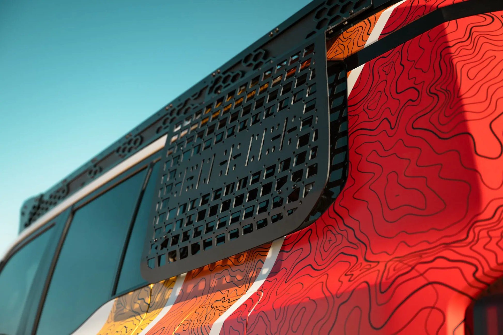 Rago Fabrication 2024 Toyota Land Cruiser Exterior Molle Storage Panels Passenger Side by Rago Fabrication