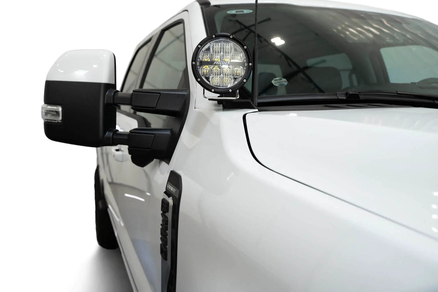 Addictive Desert Designs 2023 Ford Super Duty Ditch Light Brackets by Addictive Desert Designs