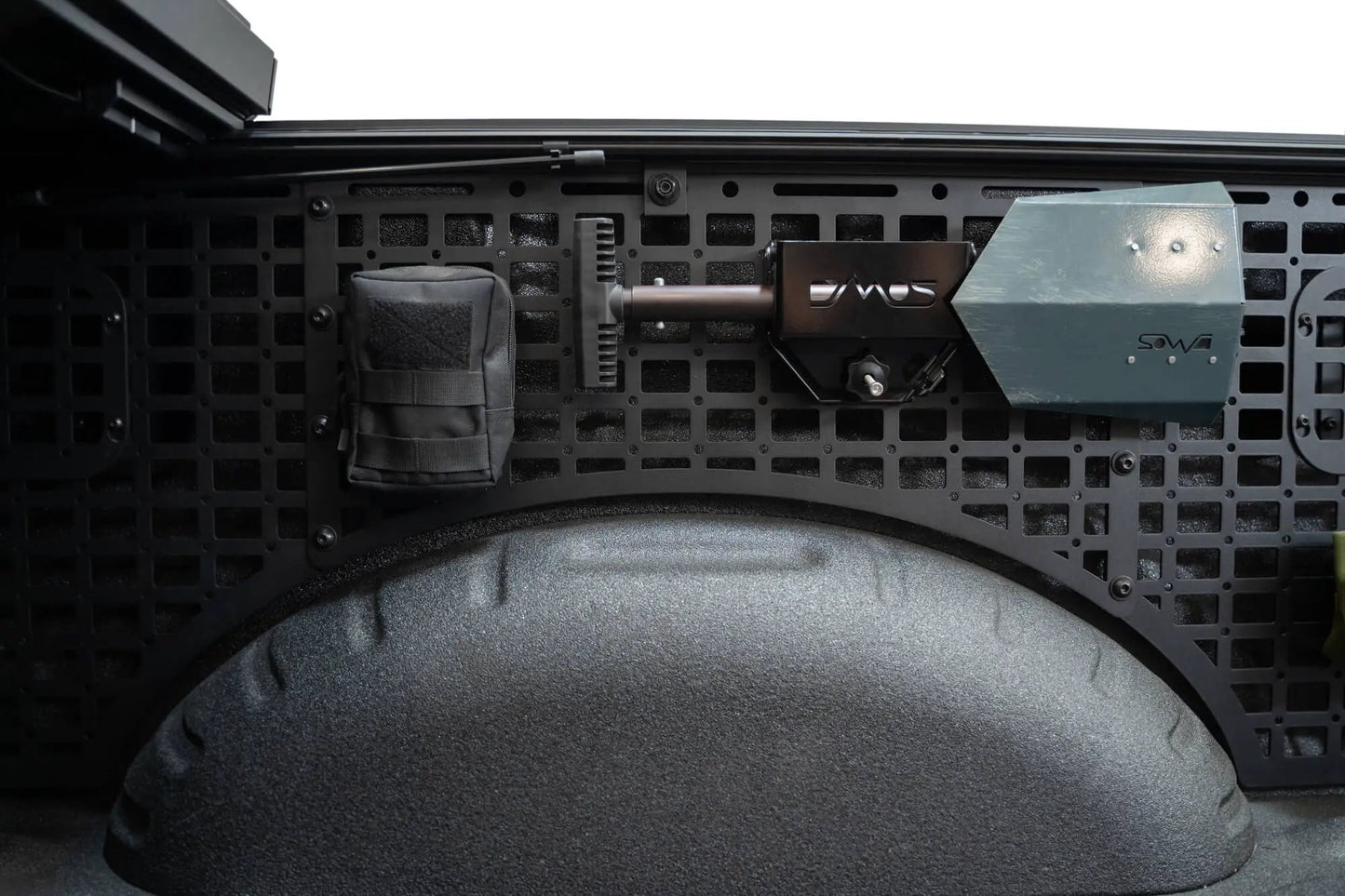 Addictive Desert Designs 2023 Ford Super Duty Bed Side Molle Panels Passenger Full Kit by Addictive Desert Designs