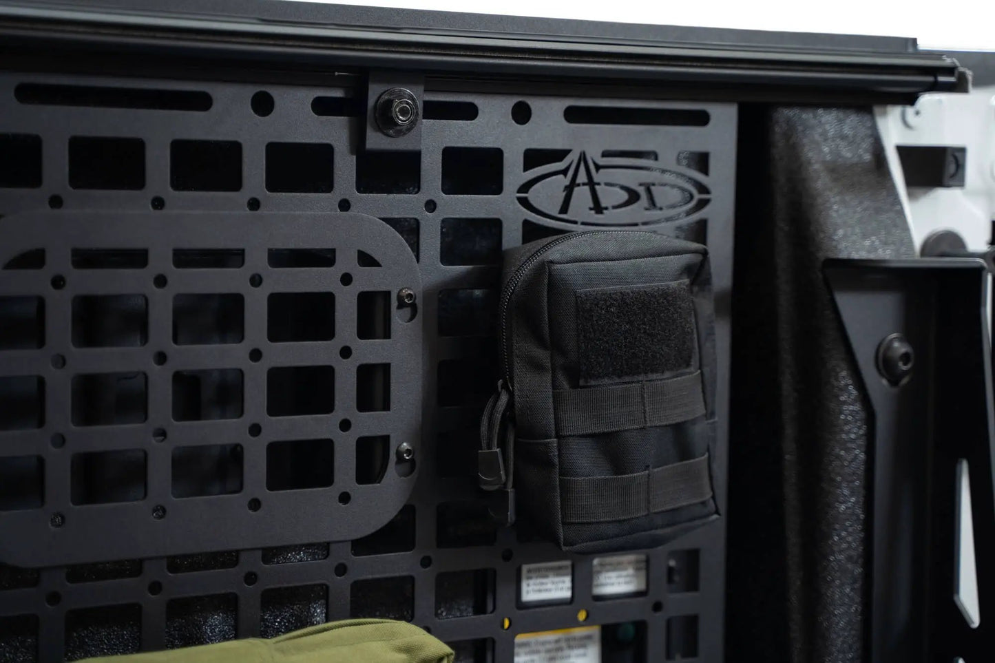 Addictive Desert Designs 2023 Ford Super Duty Bed Side Molle Panels Passenger Full Kit by Addictive Desert Designs