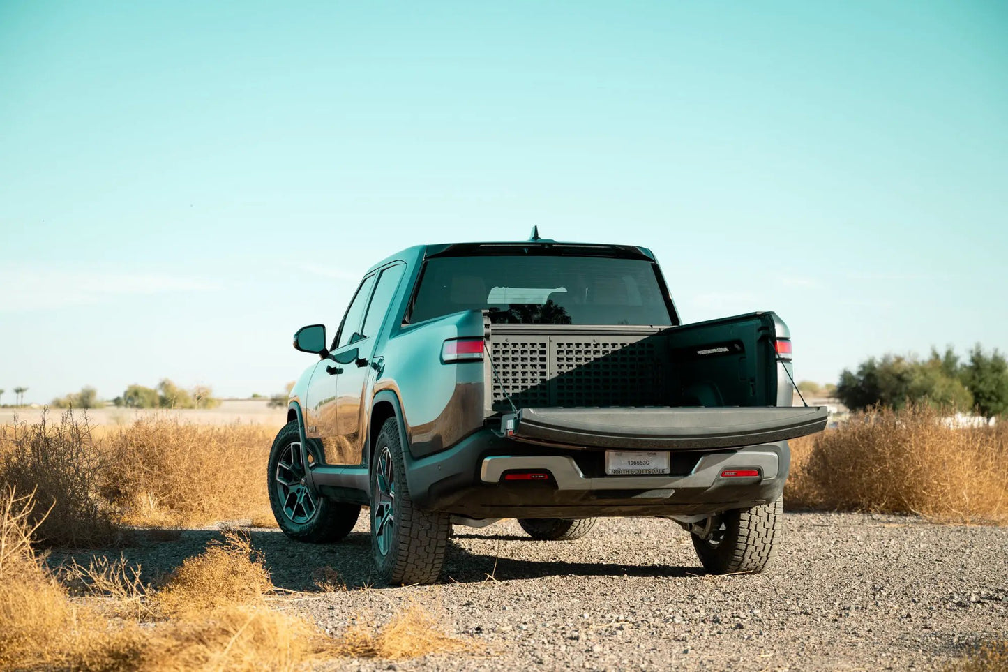 Rago Fabrication 2022-2025 Rivian R1T Bed Cab Molle Panels by Rago Fabrication
