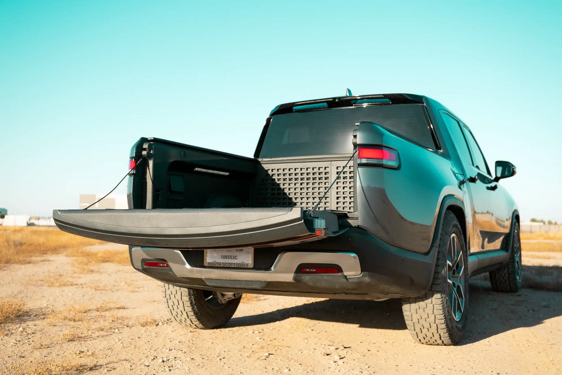 Rago Fabrication 2022-2025 Rivian R1T Bed Cab Molle Panels by Rago Fabrication