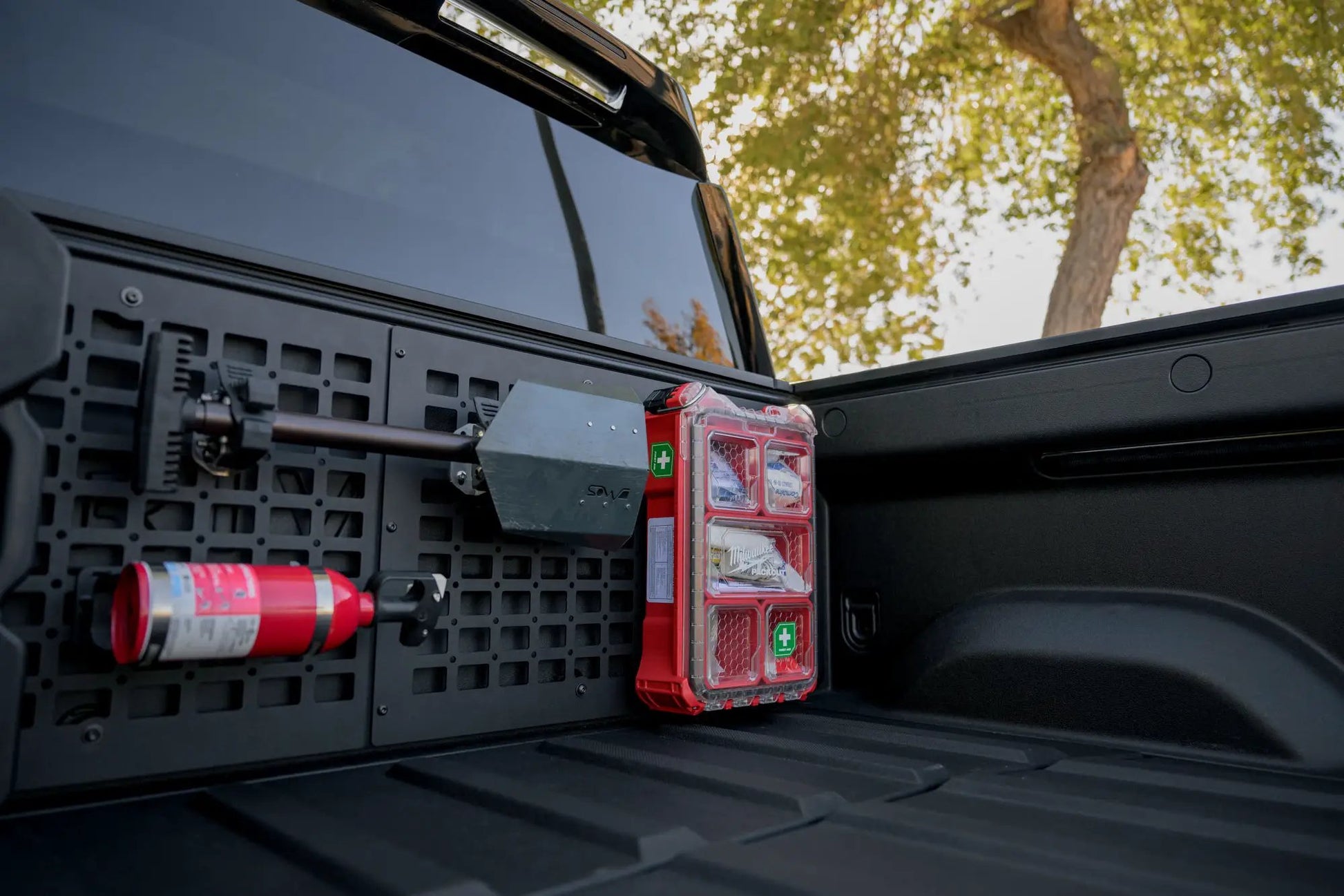 Rago Fabrication 2022-2025 Rivian R1T Bed Cab Molle Panels by Rago Fabrication