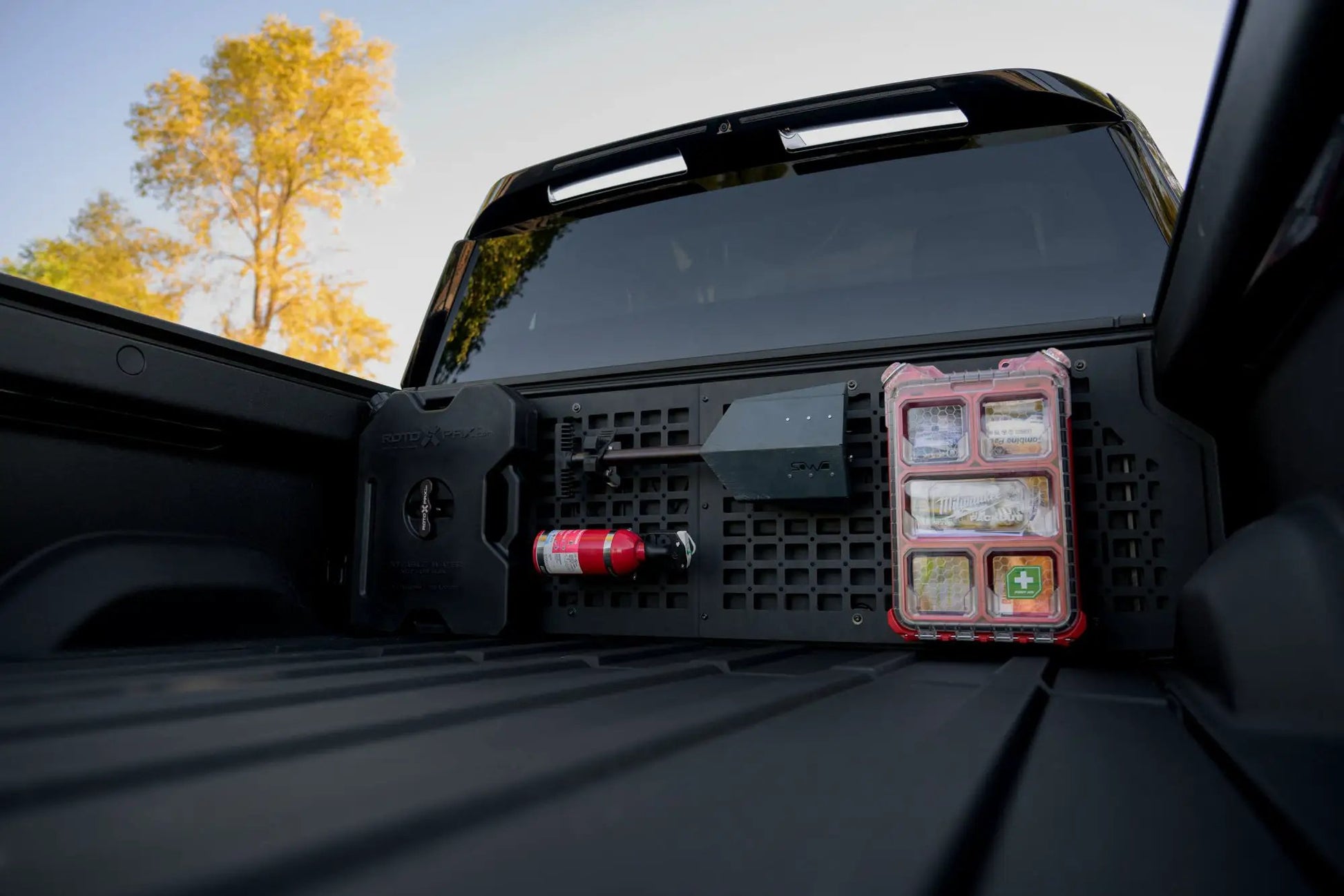 Rago Fabrication 2022-2025 Rivian R1T Bed Cab Molle Panels by Rago Fabrication