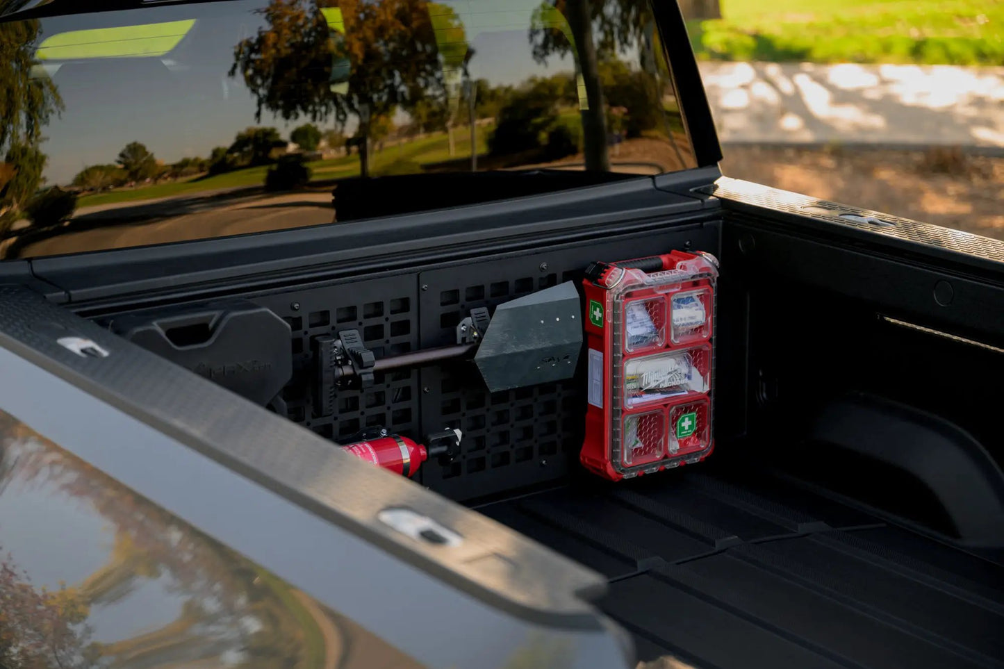 Rago Fabrication 2022-2025 Rivian R1T Bed Cab Molle Panels by Rago Fabrication