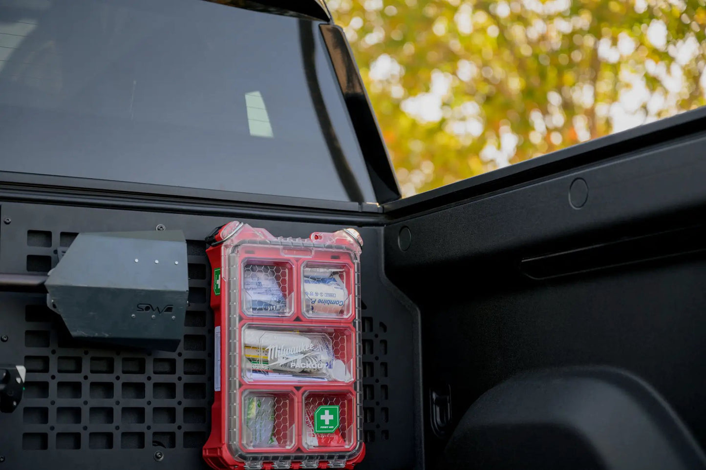 Rago Fabrication 2022-2025 Rivian R1T Bed Cab Molle Panels by Rago Fabrication