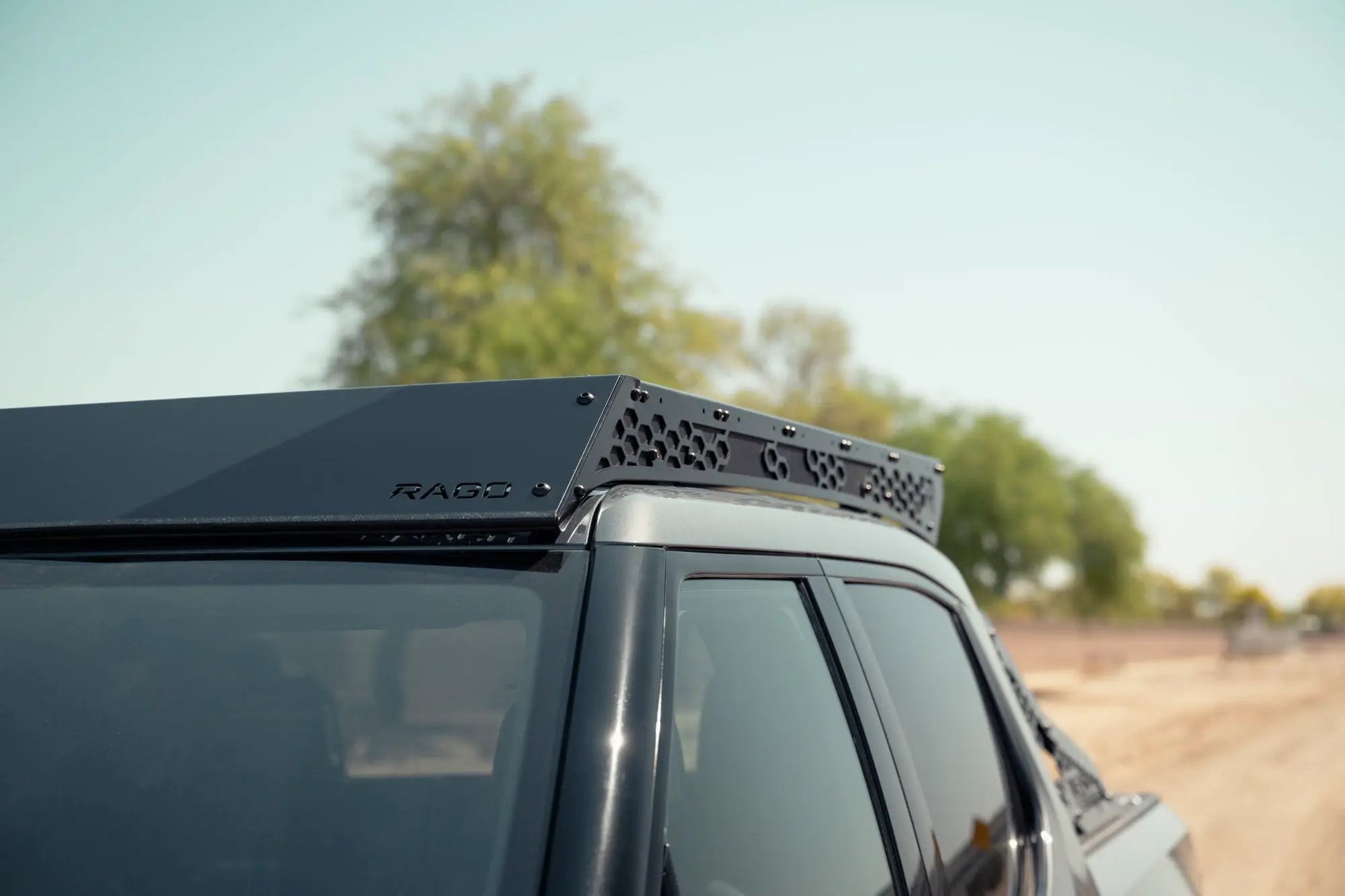 Rago Fabrication 2022-2025 Rivian R1T Roof Rack (Honeycomb) by Rago Fabrication