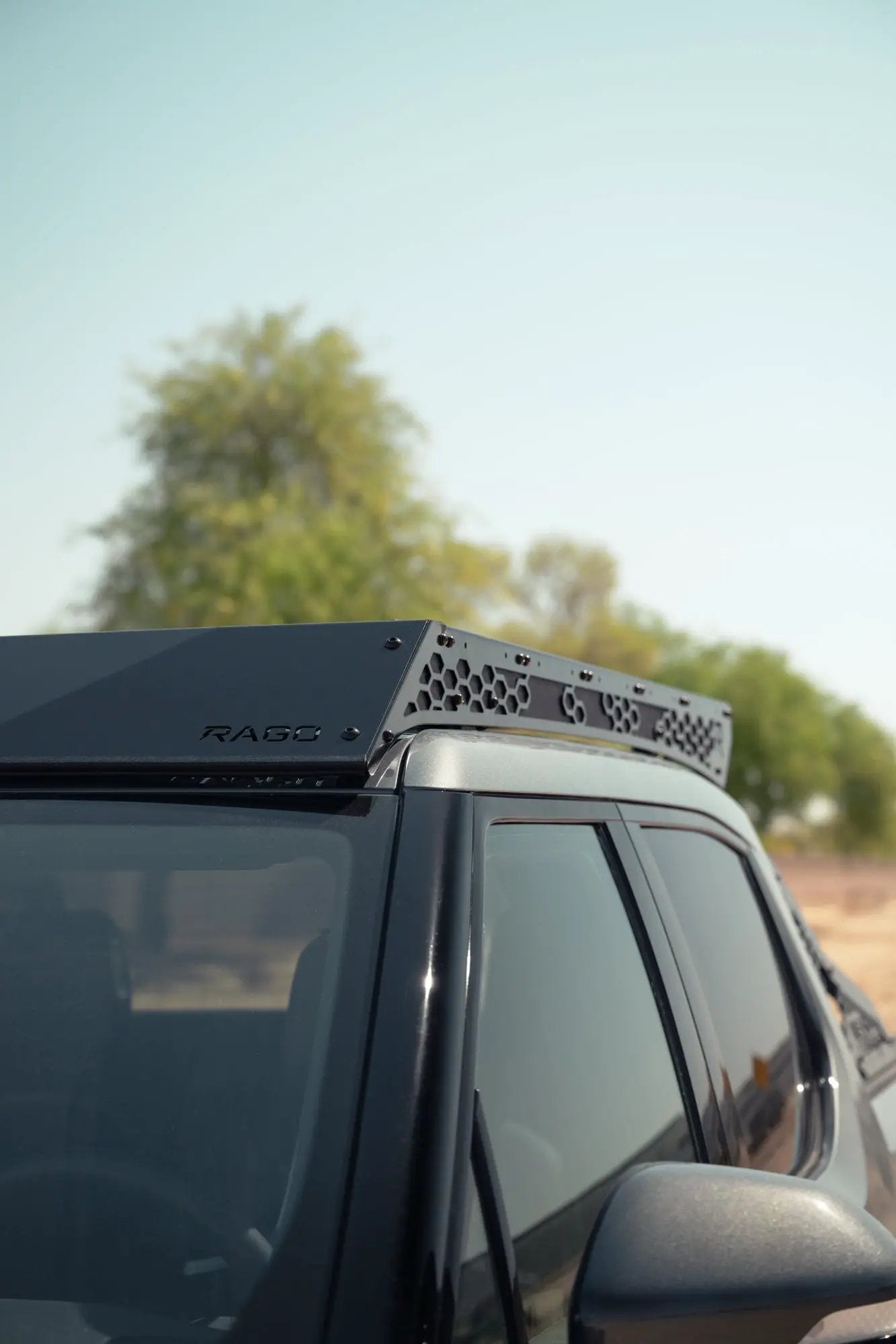 Rago Fabrication 2022-2025 Rivian R1T Roof Rack (Honeycomb) by Rago Fabrication