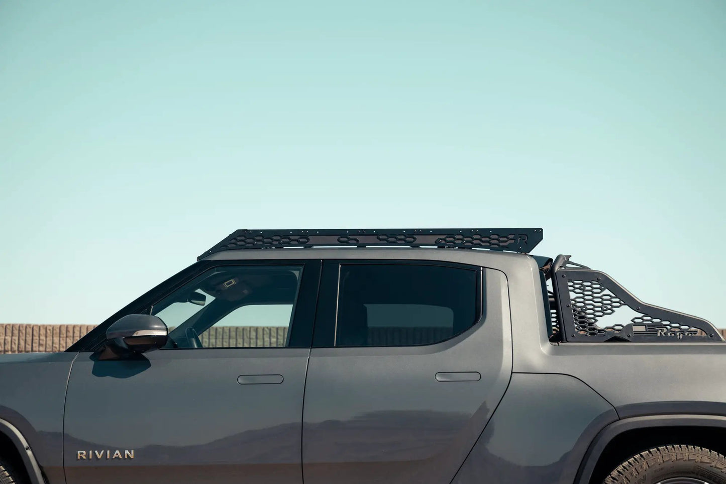 Rago Fabrication 2022-2025 Rivian R1T Roof Rack (Honeycomb) by Rago Fabrication