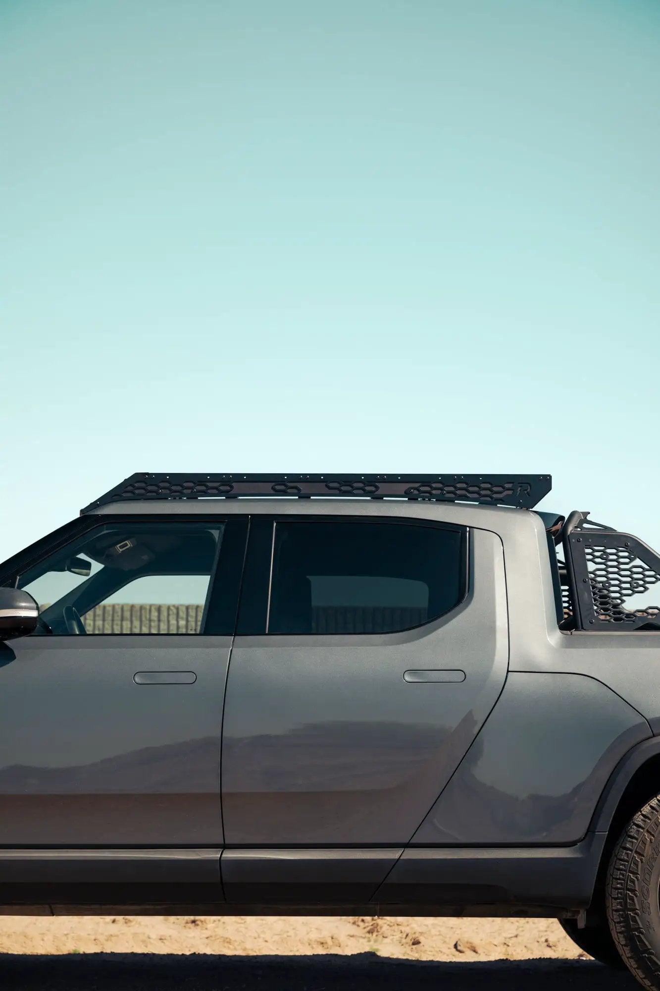 Rago Fabrication 2022-2025 Rivian R1T Roof Rack (Honeycomb) by Rago Fabrication