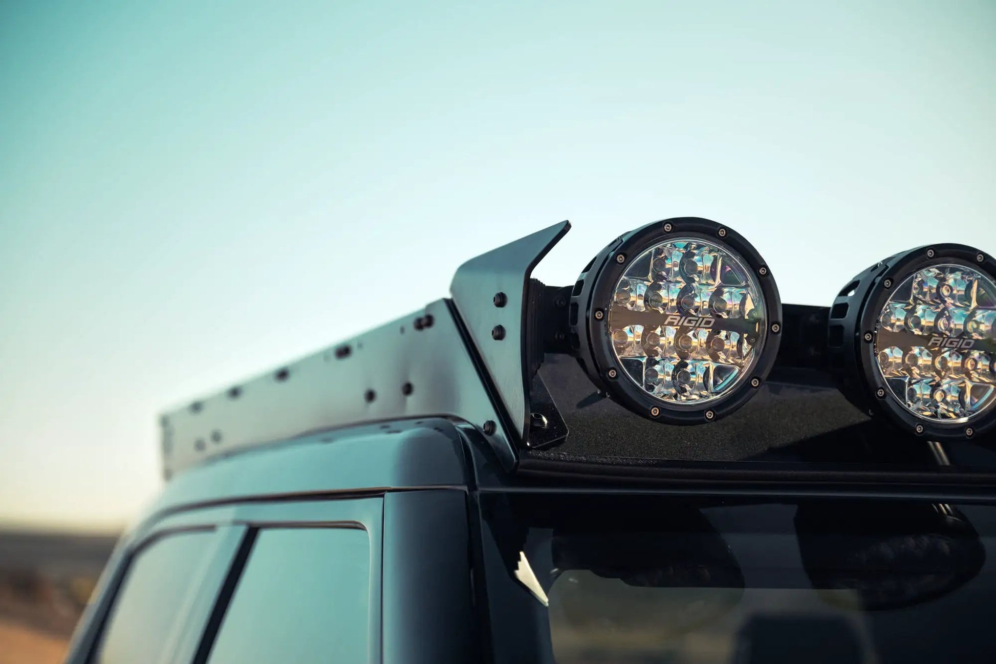 Rago Fabrication 2022-2025 Rivian R1T Roof Rack RIGID Light Mount by Rago Fabrication
