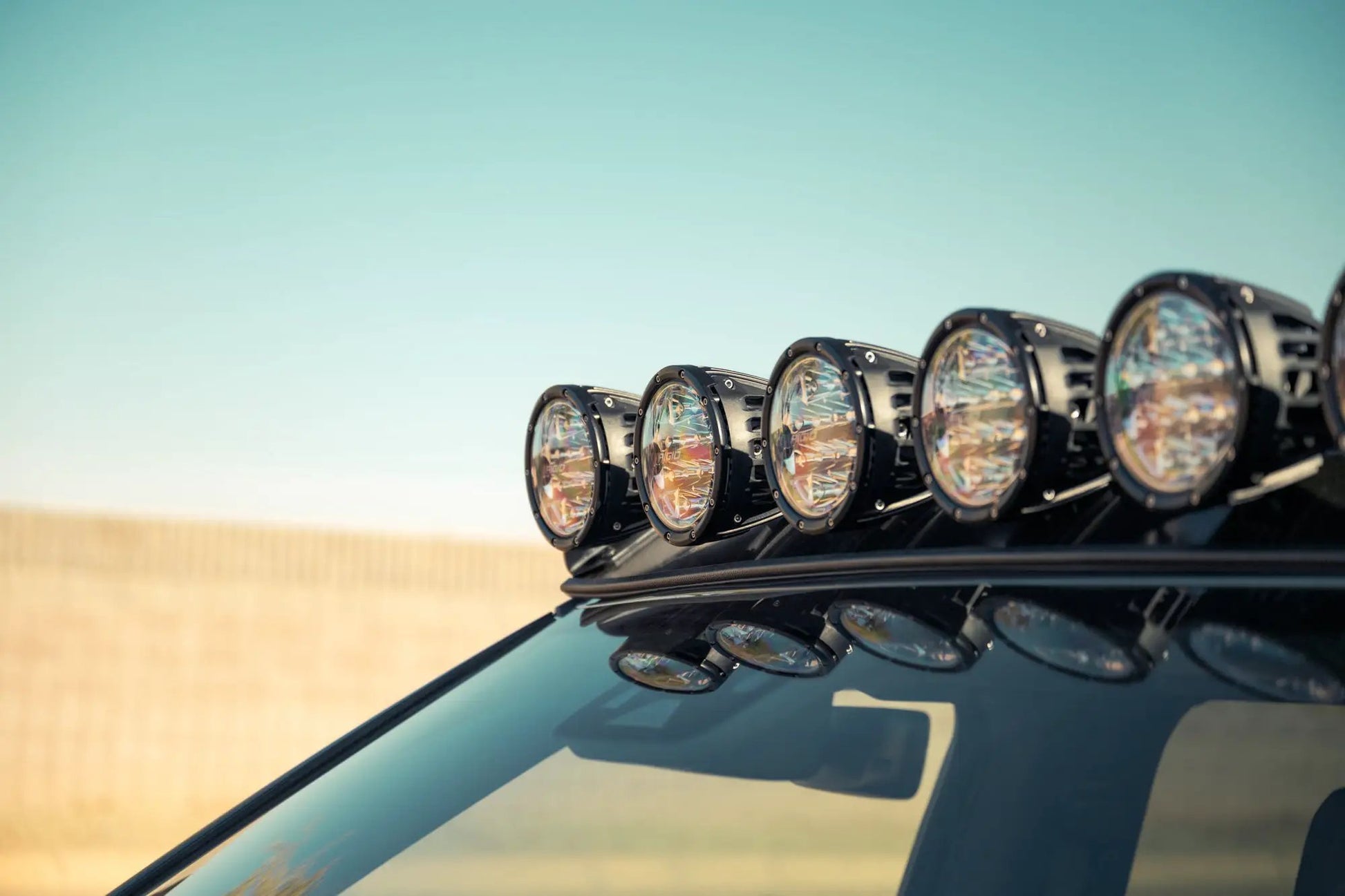 Rago Fabrication 2022-2025 Rivian R1T Roof Rack RIGID Light Mount by Rago Fabrication
