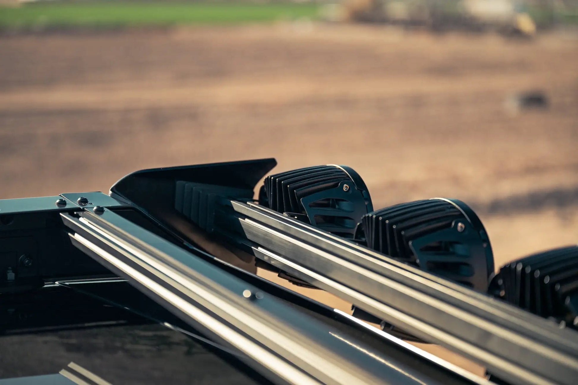 Rago Fabrication 2022-2025 Rivian R1T Roof Rack RIGID Light Mount by Rago Fabrication