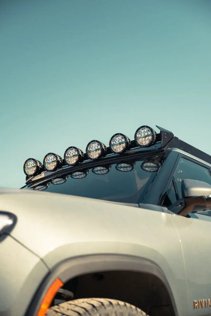 Rago Fabrication 2022-2025 Rivian R1T Roof Rack RIGID Light Mount by Rago Fabrication