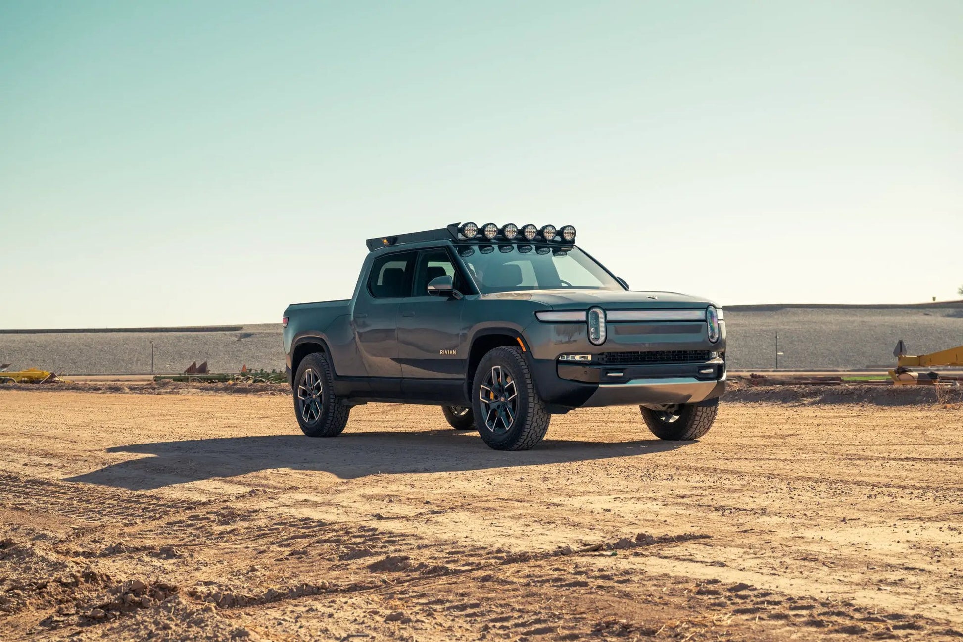 Rago Fabrication 2022-2025 Rivian R1T Roof Rack RIGID Light Mount by Rago Fabrication