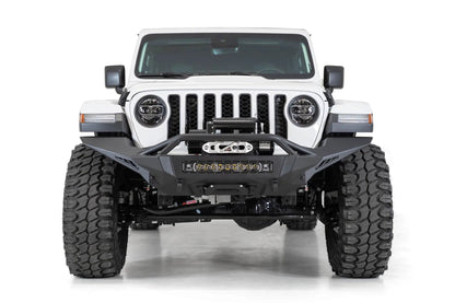Addictive Desert Designs 2007-2023 JEEP JK/JL/JT STEALTH FIGHTER FRONT LICENSE PLATE BRACKET by Addictive Desert Designs