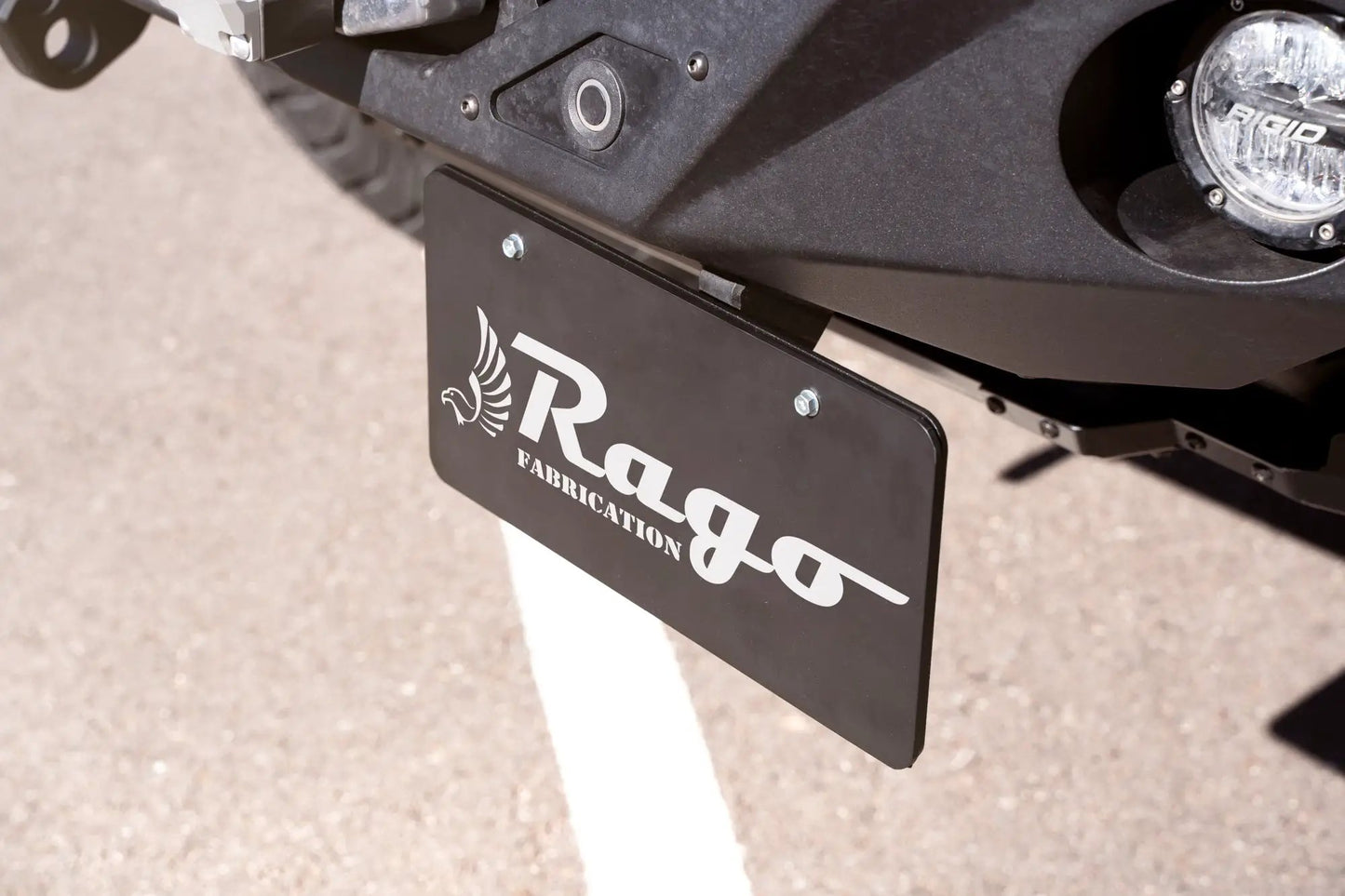 Rago Fabrication License Plate Bracket by Rago Fabrication