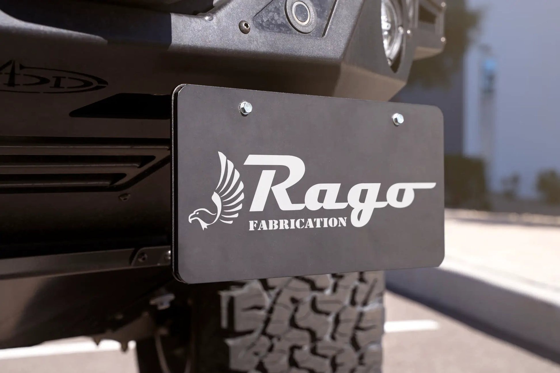 Rago Fabrication License Plate Bracket by Rago Fabrication